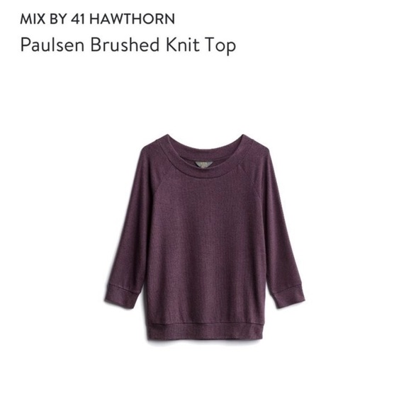 Mix by 41 Hawthorn Paulsen Brushed Knit Top (XS) - Picture 2 of 4